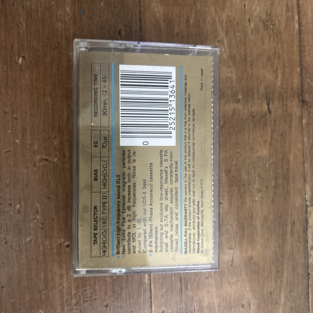 Maxell XLII 90 HIGH CRO2 - Picture 3 of 5
